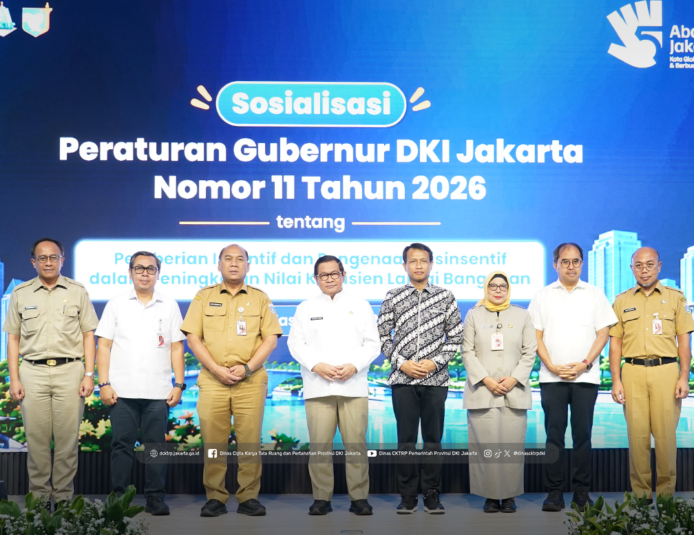 Ilustrasi berita: Dinas Cipta Karya, Tata Ruang, dan Pertanahan DKI Jakarta Kenalkan Aturan Insentif dan Disinsentif untuk Peningkatan Nilai KLB